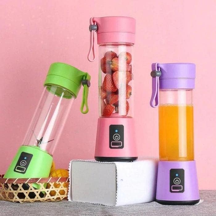 Portable USB Rechargeable Blender – Smoothies & Juices On-the-Go!